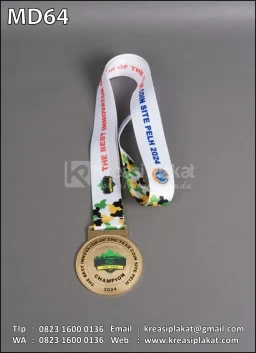 Medali Champion The Best Innovator of The Year Coin Site PELH