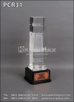 Plakat Kristal Gedung KPK