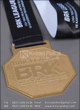 Medali BRK League Liga Tenis Meja Antar Klub