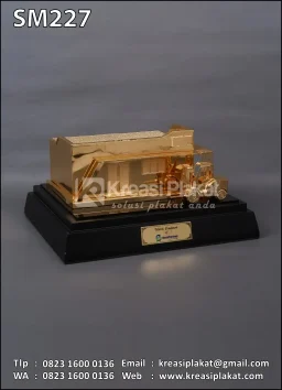 Souvenir Miniatur Bangunan & Forklift Bina Pertiwi