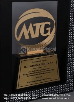 Plakat Logam Mitra Tan...