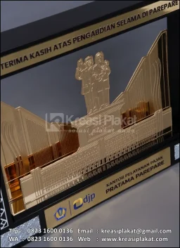 Plakat Logam DJP KPP P...