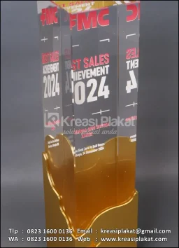 Plakat Kristal FMC Best Achievement