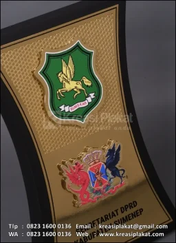 Plakat Kayu Sekretaria...