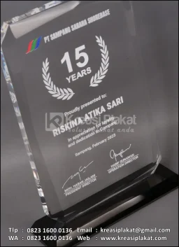 Plakat Akrilik 15 Year...
