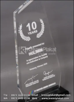 Plakat Akrilik 10 Year...