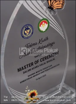 Plakat Akrilik Master of Ceremony