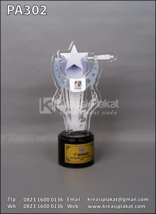 Plakat Akrilik 1st Winner Best Mechanic Competition Pama