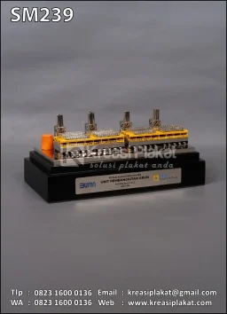 Miniatur Unit Pembangkitan Arun PLN Nusantara Power