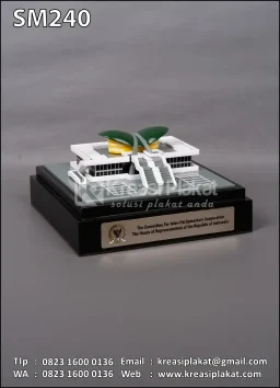 Miniatur Akrilik Gedung DPR-RI