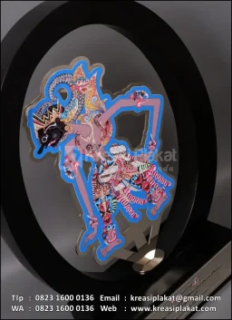 Plakat Logam Wayang Fu...