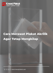 Cara Merawat Plakat Kristal Agar Tetap Mengkilap