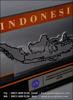 Plakat Logam Aluminium...