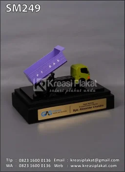 Miniatur Logam Truk Hino PT GAS
