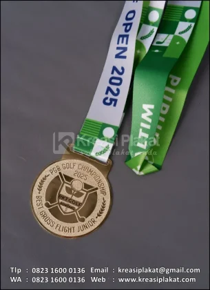 Detail Medali PBG Golf Championship 2025