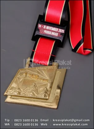 Detail Medali Logam Super Adventure