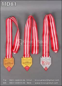 Medali Akrilik Lomba H...