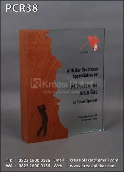 Plakat Kristal LNG Golf Friendship