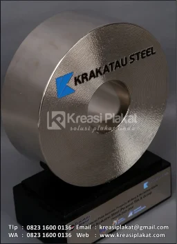Plakat Logam Coil Baja...