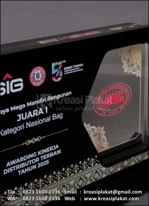 Plakat Kayu Akrilik Aw...