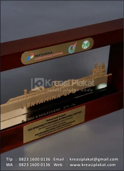 Plakat Logam PKL Pertamina International Shipping
