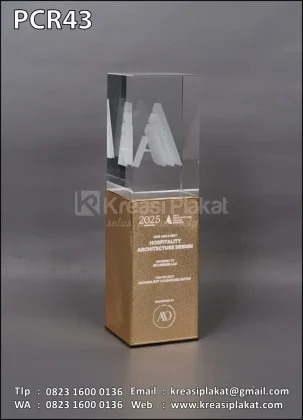 Plakat Kristal Asia Architecture Design Awards