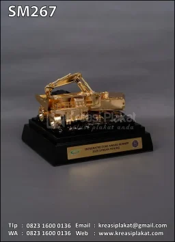 Miniatur Custom Alat Berat Dump Truk & Excavator