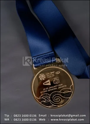 Detail Medali Logam Daihatsu Indonesia Masters 2026