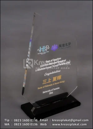 Plakat Akrilik Kelulus...