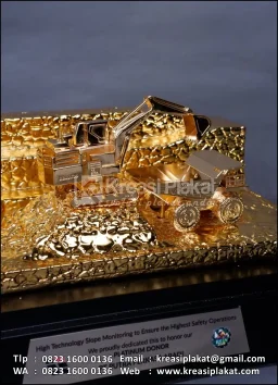 Miniatur Custom Pertambangan Alat Berat