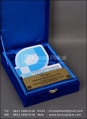 Box Plakat Akrilik Ucapan Terima Kasih PIP Pelindo