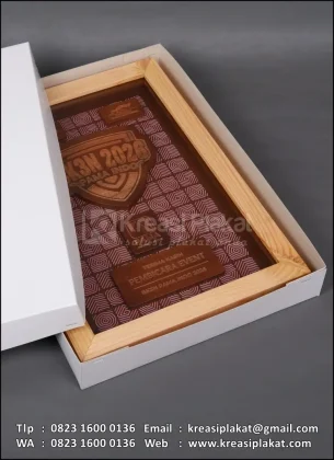 Detail Plakat Kayu Frame BK3N Pama Indo