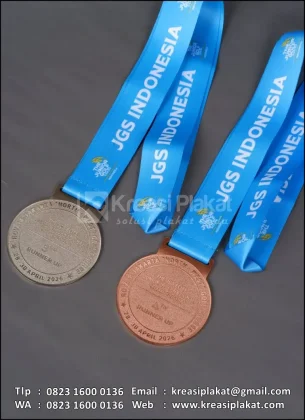 Detail Medali Logam The JGS Elite Junior International Championship