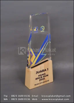 Plakat Kayu Akrilik Ju...