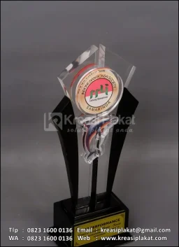 Piala Akrilik Best Performance Indonesia Bonsai Society