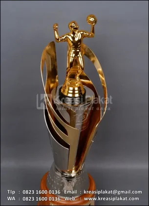 Detail Piala Logam Bergilir Volley Ball Putra