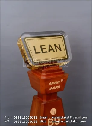 Detail Piala Custom BU Grand Champion