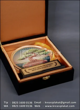 Box Plakat Akrilik Piala Kopdar Bonsai PPBI Samarinda