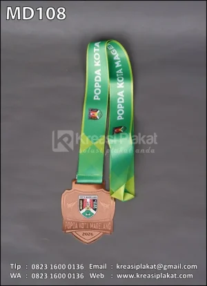 Medali Logam Popda...