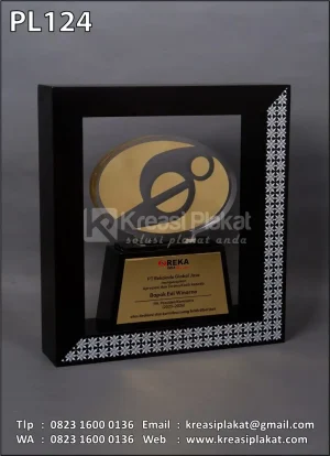 Plakat Logam Frame Kay...