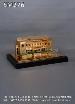 Miniatur Bangunan Gedung Bappenas