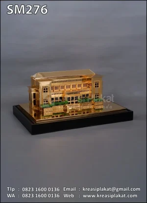 Miniatur Bangunan Gedung Bappenas