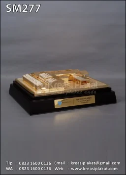 Miniatur Bangunan Pabrik PT Surya Intan Tapioka