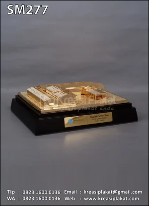 Miniatur Bangunan Pabrik PT Surya Intan Tapioka