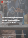 5 Alasan Mengapa Plakat Akrilik Adalah Pilihan Souvenir dan Penghargaan Terbaik