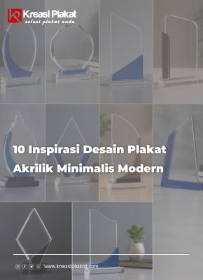 Read more about the article 10 Inspirasi Desain Plakat Akrilik Minimalis Modern