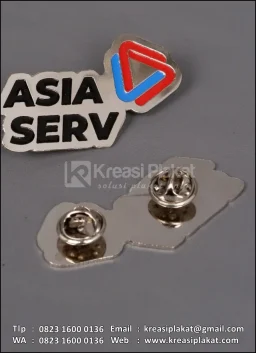 Pin Logam ASIA SERV