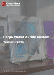 Harga Plakat Akrilik Custom Terbaru 2026 Lengkap