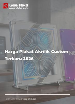harga plakat akrilik custom | Kreasi Plakat