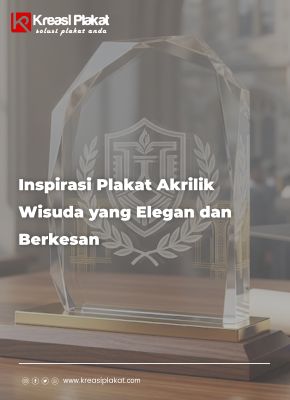 Inspirasi plakat akrilik wisuda